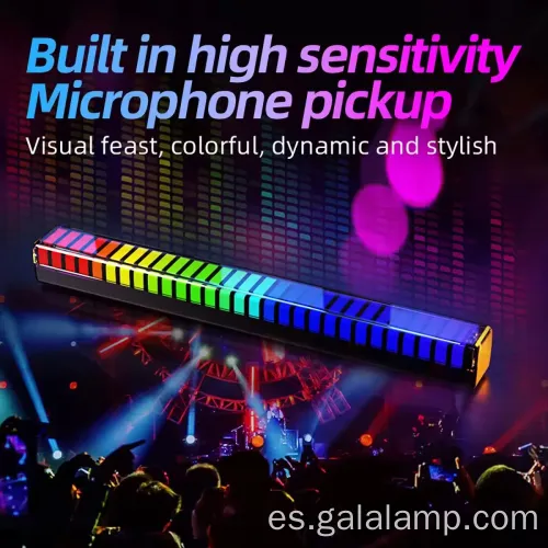 Luz de automóvil inalámbrica con ritmo y características del sensor